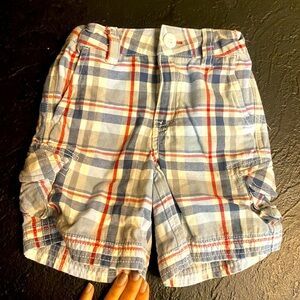 Hanna Anderson plaid shorts